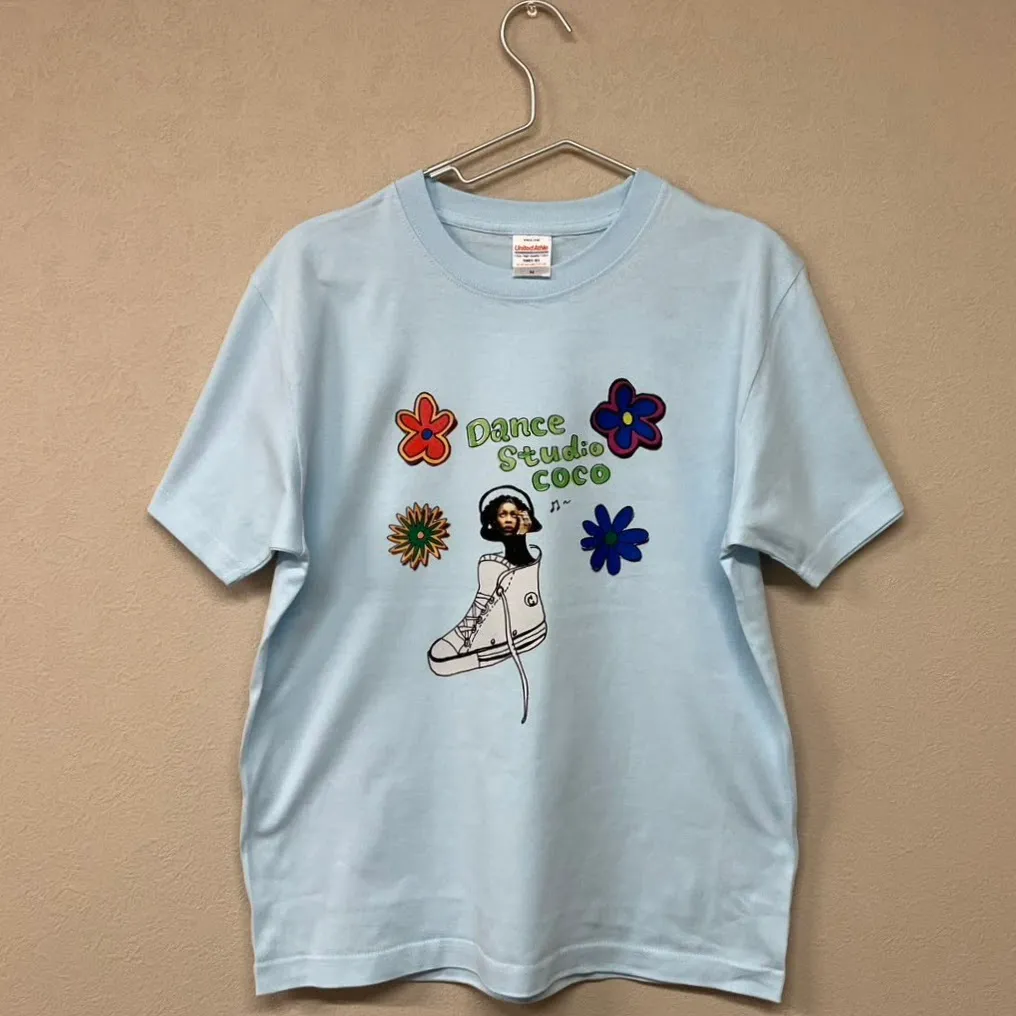 ダンススクール必見！手書きデザインOKのオリジナルTシャツ