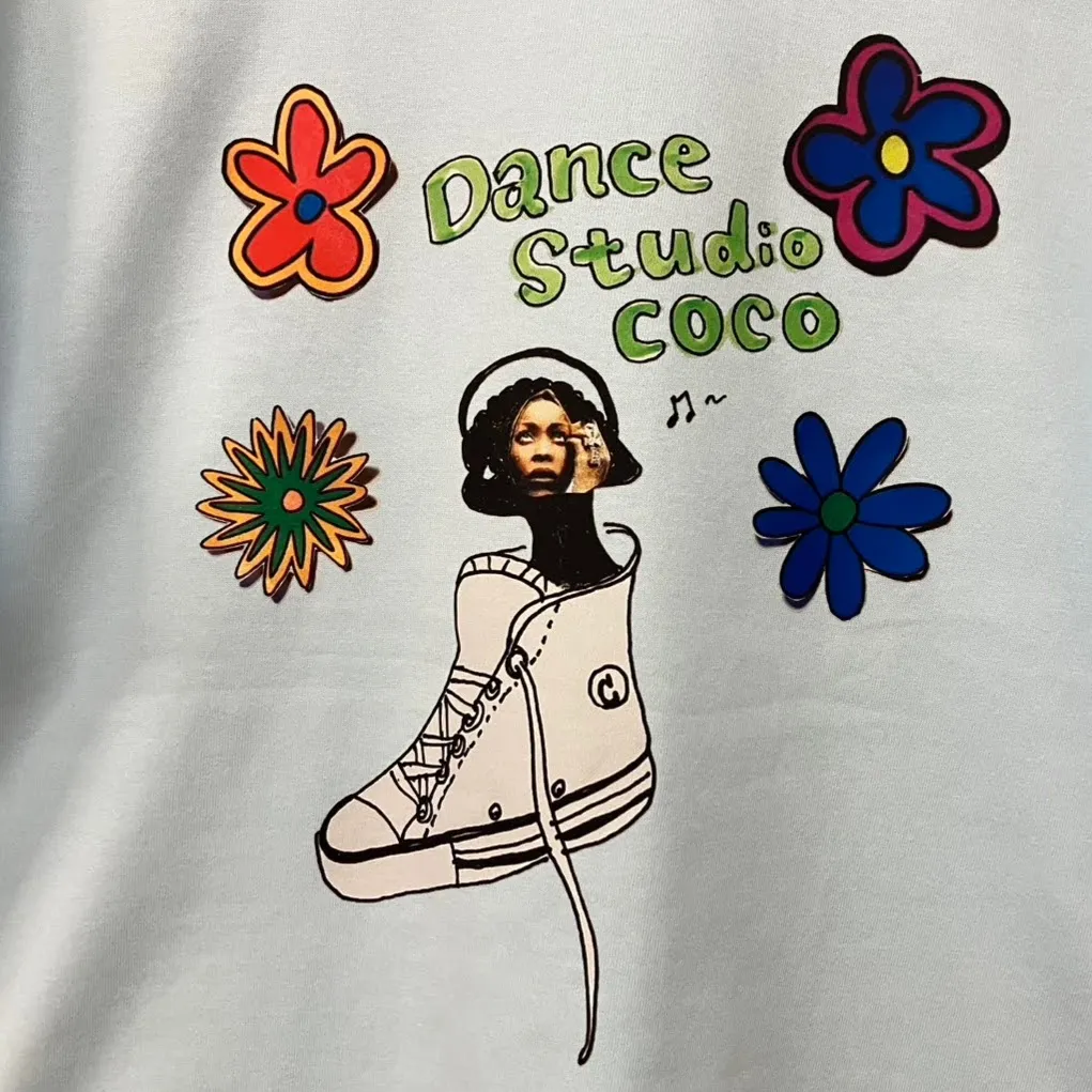 ダンススクール必見！手書きデザインOKのオリジナルTシャツ